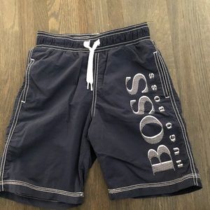 Boys Hugo Boss swimming shorts